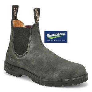 Blundstone - Hi-Top Chelsea Boot in Rustic Black - Size US 7